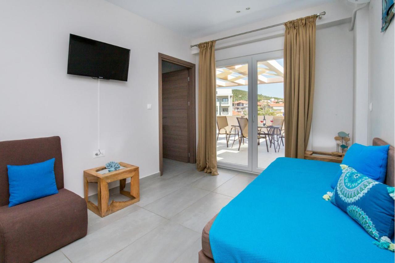 Iria'S Luxury Apartments Limenária Kültér fotó
